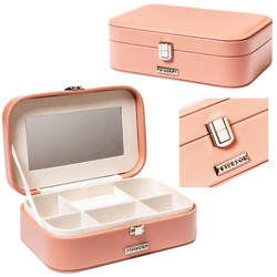 Stilvoller Schmuck-Organizer mit Spiegel – Peterson