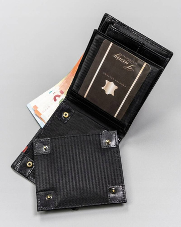 Elegante Herren Geldbörse aus Leder – Rovicky