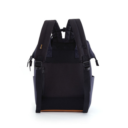 Städtischer Damen Rucksack in Dunkelblau mit USB-Anschluss – Himawari