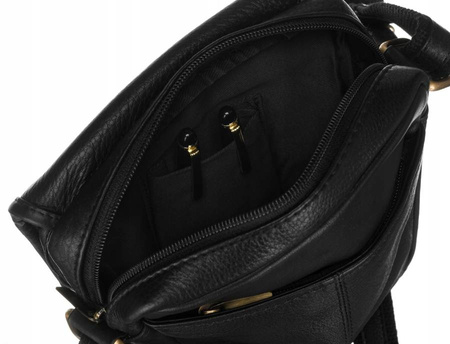 Herren Umhängetasche aus Leder – Peterson