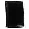 Klassische Herren Geldbörse hochformat schwarz aus Leder – 4U Cavaldi