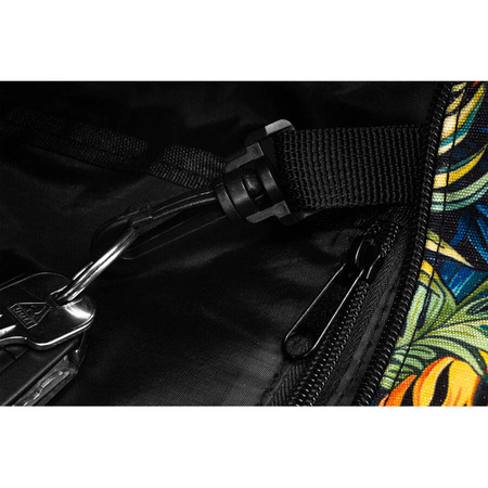 Geräumige Damen Shopper Tasche mit tropischem Muster – Rovicky