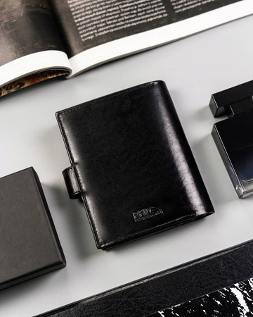 Große Herren Geldbörse mit Druckknopfverschluss – Peterson