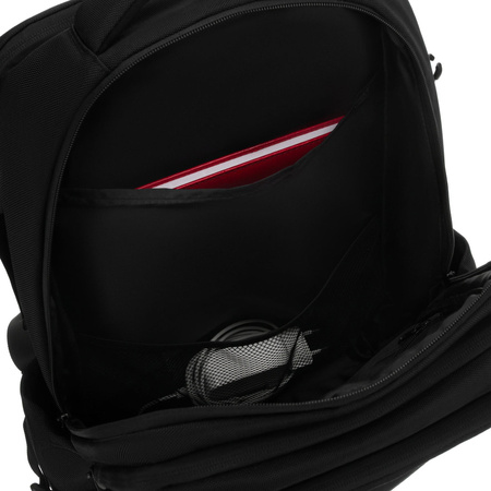 Reise-Rucksack aus Polyester in Schwarz mit Laptopfach - Peterson
