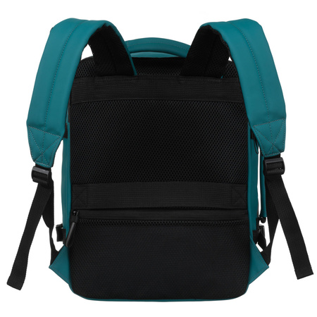 Türkiser Reiserucksack mit verstellbaren Schulterriemen – Peterson