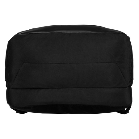 Städtischer, geräumiger Rucksack aus schwarzem Nylon mit Laptopfach – Peterson