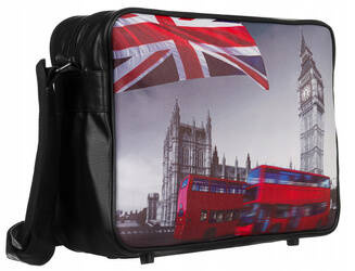 Geräumige, jugendliche Umhängetasche mit breitem Gurt – Loren