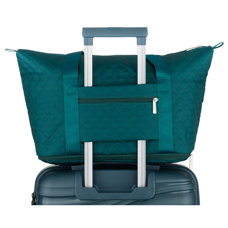 Trainings-Tasche aus grünem Polyester mit bequemen Griffen - Peterson