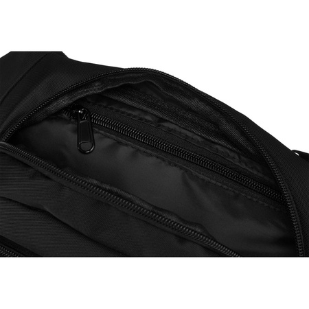 Herren Gürteltasche in Schwarz mit Reißverschlusstaschen – Peterson