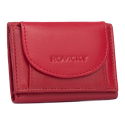 Kleine Damen Geldbörse aus echtem Leder – Rovicky