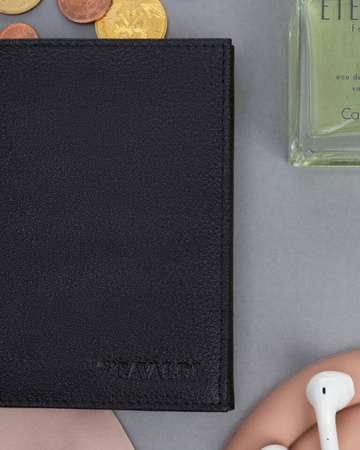 Geräumiges Etui aus Leder für Karten und Dokumente – 4U Cavaldi