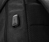 Großer Rucksack mit Laptopfach und USB-Anschluss – David Jones