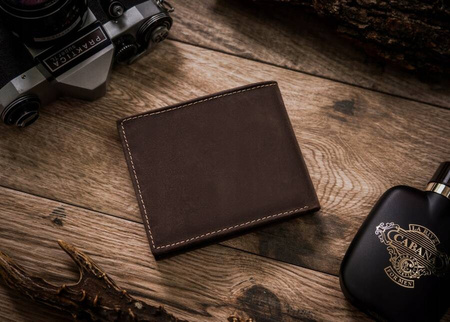 Große Herren Geldbörse aus Leder – Always Wild