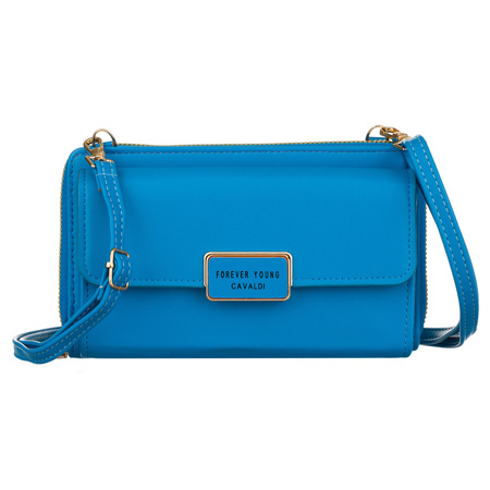 Mini Damen Umhängetasche mit Geldbörsenfunktion und abnehmbarem Riemen – 4U Cavaldi