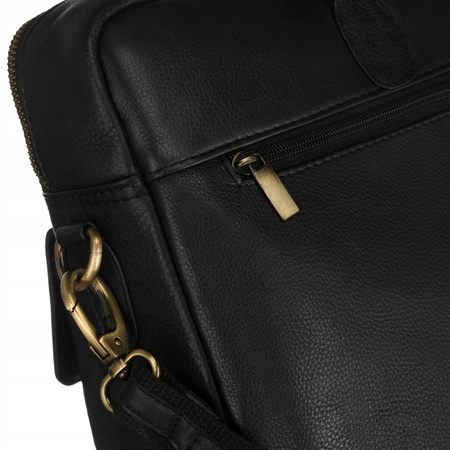 Herren Laptoptasche aus echtem Leder – Peterson