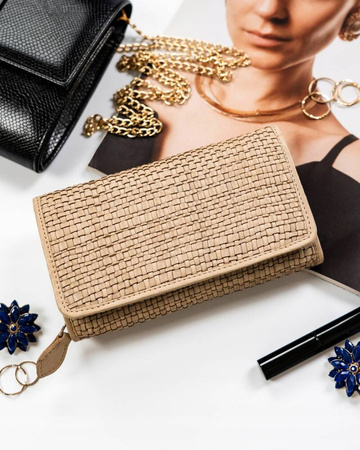 Große Damen Geldbörse aus Echtleder – Rovicky