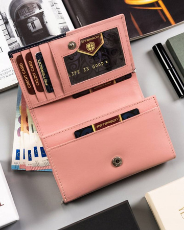 Damen Geldbörse aus Echtleder in mittlerer Größe – Peterson