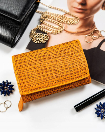 Elegante Damen Geldbörse aus Echtleder – Rovicky