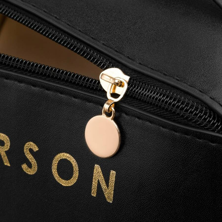 Große Damen Reisekosmetiktasche aus Öko-Leder – Peterson