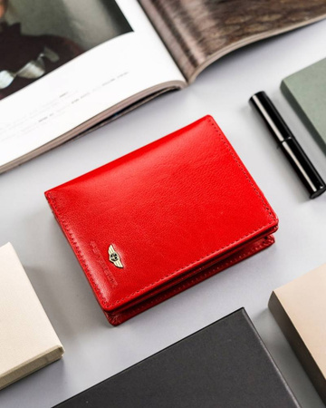 Damen Geldbörse aus Leder mittlerer Größe – Peterson