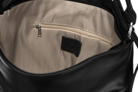 Klassische, geräumige Damentasche aus Öko-Leder – Rovicky