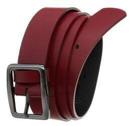 Minimalistischer Damen Gürtel aus echtem Leder in mittlerer Breite