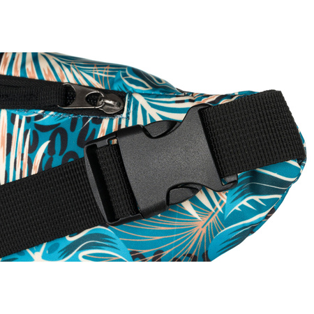 Damen Gürteltasche aus Polyester mit Pflanzenmuster – Rovicky