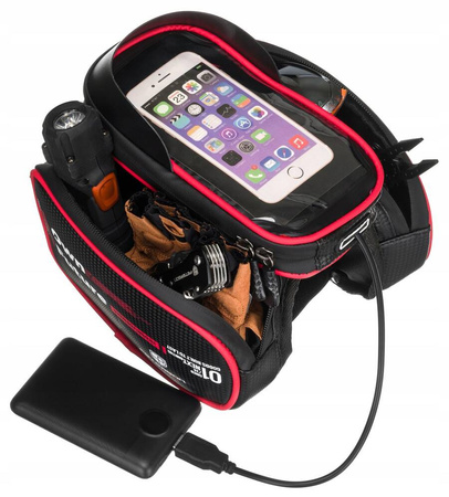 Wasserabweisende Fahrradtasche für den Rahmen – Peterson