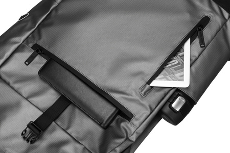 Wasserfester Rolltop-Rucksack mit Laptopfach – David Jones