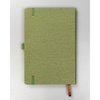 Grünes Notizbuch A5 mit Gummiband – Peterson