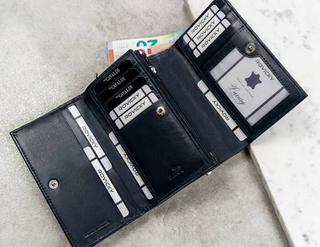 Große Damen Geldbörse aus echtem Leder – 4U Cavaldi