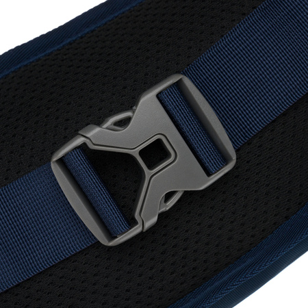 Granatrote, sportliche und geräumige Bauchtasche aus Polyester mit stilvollem Karabinerhaken – Peterson