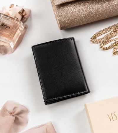 Kleine Damen Geldbörse aus Leder ohne Verschluss – Peterson