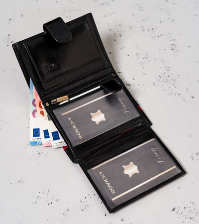 Herren Geldbörse mit RFID-Sicherheit – Rovicky