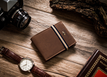 Nubuk Herren Geldbörse mit RFID-Schutz – Peterson