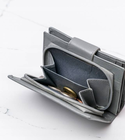 Geräumige Damen Geldbörse aus echtem Leder – 4U Cavaldi