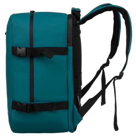 Türkiser Reiserucksack mit verstellbaren Schulterriemen – Peterson