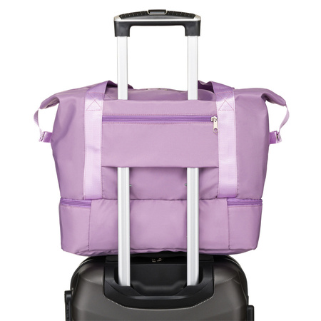 Reisetasche mit elastischem Reißverschlussfach – Peterson