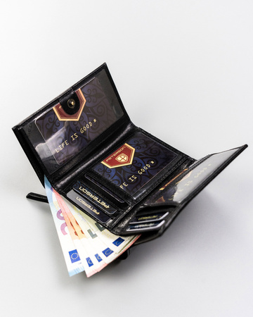 Elegante Damen Geldbörse aus Echtleder – Peterson