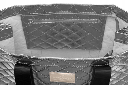 Große Damen Tasche aus Synthetikgewebe – Peterson