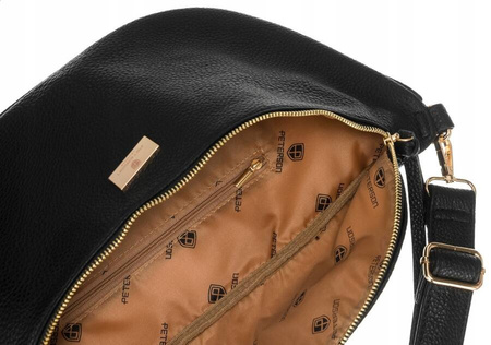 Große Damen Bauchtasche aus Öko-Leder – Peterson