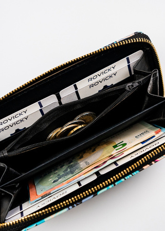 Damen Portemonnaie-Etui aus Öko-Leder