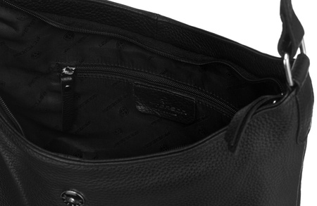 Damen Handtasche aus Leder im Set mit Geldbörse – Peterson