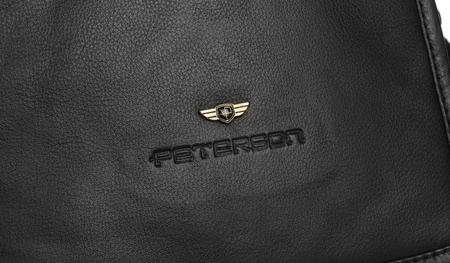 Herren Umhängetasche aus Leder – Peterson