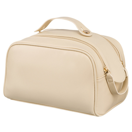 Minimalistische Reise-Kosmetiktasche mit Reiß- und Magnetverschluss – Peterson