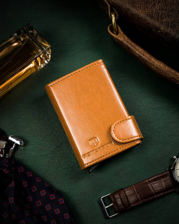 Damen Geldbörse aus Leder mit Kartenhalter – Peterson