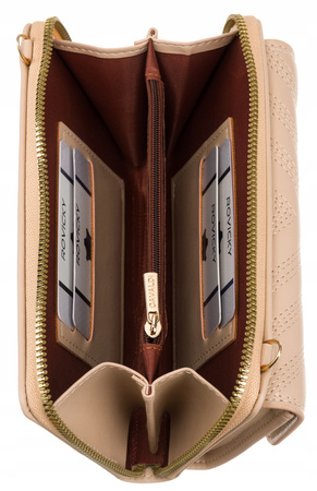 Mini Damen Umhängetasche-Geldbörse 2-in-1 mit abnehmbarem Riemen – 4U Cavaldi