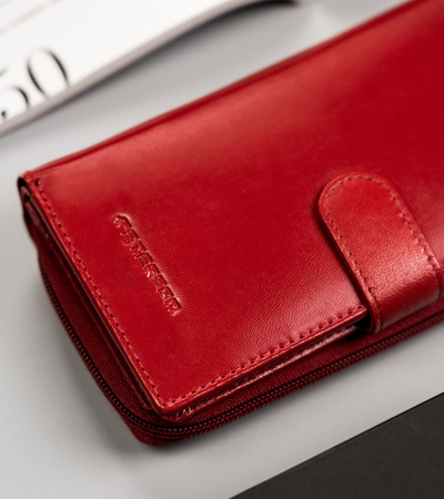 Damen Geldbörse Hochformat aus Echtleder – Peterson