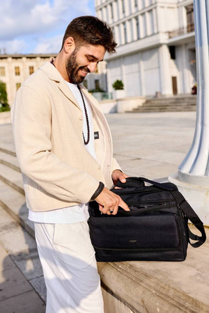 Geräumige, große Herren Tasche aus Codura – Peterson