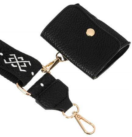 Doppelte Damen Umhängetasche mit Geldbörse aus Öko-Leder – Rovicky